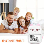 Mini Impresora Portátil Bluetooth Gato + Envió Gratis