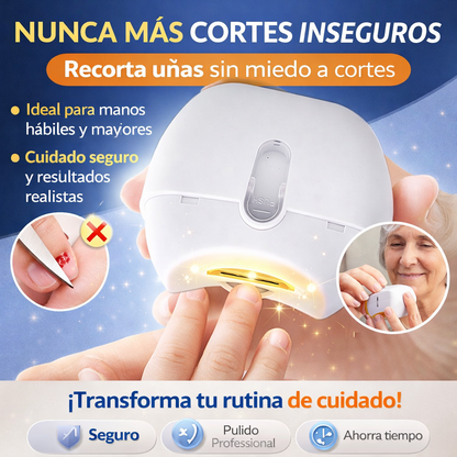 2x1  CORTA UÑAS PROFESIONAL ELÉCTRICO