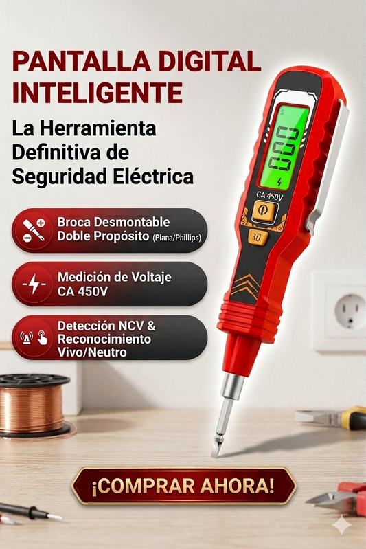 Detector de voltaje sin contacto