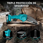 Motosierra Eléctrica Portátil Batería Recargable MakitA®