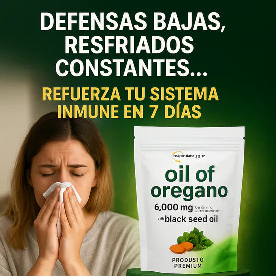 Aceite de Oregano | Elimina Hongos, Virus e Infecciones