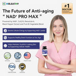 NAD+ PRO MAX Vitalidad Natural y CRECIMIENTO NATURAL + ENVIO GRATIS